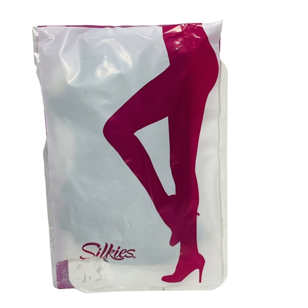 SILKIES 131002 Ultra Knee Hi’s Regular Mocha Nylon Spandex Made USA